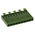 TE Connectivity, AMPMODU MOD IV Female Connector Housing, 2.54mm Pitch, 10 Way, 1 Row