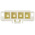 TE Connectivity, Power Key Male Connector Housing, 5mm Pitch, 4 Way, 1 Row