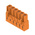 Weidmuller Female PCB Header, 5.08mm Pitch, 6 Way, 1 Row