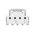 TE Connectivity, 1-2232979 Plug Connector Housing, 2mm Pitch, 4 Way, 1 Row Vertical