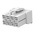 TE Connectivity, AMP Universal Power Male Connector Housing, 3.96mm Pitch, 8 Way, 2 Row