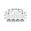 TE Connectivity, SGI2.0 Plug Connector Housing, 2mm Pitch, 4 Way, 1 Row