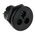 Bulgin Power Connector Panel Mount, Solder Termination, 3A, 250 V ac