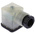 Hirschmann GDML 2P+E DIN 43650 A, Female Solenoid Valve Connector,  with Indicator Light, 24 V dc Voltage