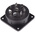 Bulgin Power Connector Panel Mount Socket, 8, Solder Termination, 6A, 250 V ac