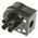 Bulgin Power Connector Cable Mount, Screw Down Termination, 3A, 250 V ac
