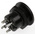Bulgin Power Connector Panel Mount, Solder Termination, 3A, 250 V ac