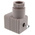 Hirschmann 2P+E DIN 43650 A Solenoid Valve Connector, Female, Central Nut, GDM Series, 16A, 250 V ac/dc, IP65