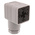 Hirschmann 2P+E DIN 43650 A Solenoid Valve Connector, Female, Central Nut, GDM Series, 16A, 250 V ac/dc, IP65