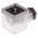RS PRO 3P+E DIN 43650 A, Female Solenoid Valve Connector with Indicator Light, 48 V dc Voltage