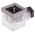 RS PRO 3P+E DIN 43650 A, Female Solenoid Valve Connector with Indicator Light, 250 V dc Voltage