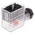 RS PRO 2P+E DIN 43650 B, Female Solenoid Valve Connector with Indicator Light, 48 V dc Voltage