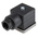 RS PRO 2P+E DIN 43650 A, Female Solenoid Valve Connector, 250 V ac Voltage