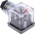 RS PRO 3P+E DIN 43650 A, Female Solenoid Valve Connector with Indicator Light, 12 V dc Voltage