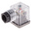 RS PRO 2P+E DIN 43650 A, Female Solenoid Connector with Indicator Light, 24 V dc Voltage