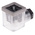 RS PRO 3P+E DIN 43650 A, Female Solenoid Connector with Indicator Light, 110 V ac Voltage