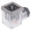 RS PRO 3P+E DIN 43650 A, Female Solenoid Connector,  with Indicator Light, 24 V dc Voltage