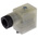Hirschmann GML 2P+E DIN 43650 B, Female Solenoid Valve Connector,  with Indicator Light, 120 V ac/dc Voltage