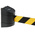Tensator Black & Yellow Wall Mounted Retractable Barrier, Retractable 4.6m Kit includes: Kit incl.Various
