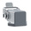 Epic Contact H-A Heavy Duty Power Connector Housing, 4 Contacts