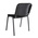 RS PRO Fabric Stacking Chair Black