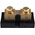 Murata Power Solutions Brass-Ended Shunt, 200 A Max, 50mV Output, ±0.25 % Accuracy