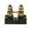 Murata Power Solutions Brass-Ended Shunt, 100 A Max, 100mV Output, ±0.25 % Accuracy