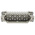 HARTING Heavy Duty Power Connector Insert, 10A, Male, Han D Series, 25 Contacts