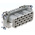 HARTING Heavy Duty Power Connector Insert, 10A, Female, Han D Series, 41 Contacts