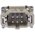 HARTING Heavy Duty Power Connector Insert, 16A, Male, Han E Series, 6 Contacts