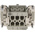 HARTING Heavy Duty Power Connector Insert, 16A, Female, Han E Series, 6 Contacts