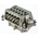 HARTING Heavy Duty Power Connector Insert, 16A, Female, Han E Series, 10 Contacts
