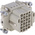 HARTING Heavy Duty Power Connector Insert, 10A, Female, Han DD Series, 24 Contacts