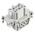 RS PRO Heavy Duty Power Connector Insert, 16A, Female, 6 Contacts