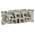HARTING Heavy Duty Power Connector Insert, 80A, Female, Han K Series, 6 Contacts