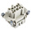 HARTING Heavy Duty Power Connector Insert, 10A, Female, Han ES Series, 6 Contacts