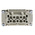 HARTING Heavy Duty Power Connector Insert, 16A, Female, Han ES Series, 10 Contacts