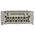 HARTING Heavy Duty Power Connector Insert, 16A, Female, Han ES Series, 16 Contacts
