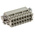 HARTING Heavy Duty Power Connector Insert, 16A, Male, Han A Series, 16 Contacts