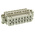HARTING Heavy Duty Power Connector Insert, 16A, Female, Han A Series, 16 Contacts