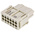 Han-Modular Series Female Module, 12 Way, 2 Row, Rated At 10A, 250 V, Han DD