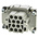 HARTING Heavy Duty Power Connector Insert, 16A, Female, Han EE Series, 10 Contacts