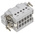TE Connectivity Heavy Duty Power Connector Insert, 16A, Male, HE Series, 10 Contacts