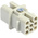 HARTING Heavy Duty Power Connector Insert, 10A, Female, Han D Series, 8 Contacts