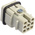 HARTING Heavy Duty Power Connector Insert, 10A, Male, Han D Series, 8 Contacts