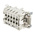 Han E Series size 16 A Connector Insert, Female, 10 Way, 10A, 500 V