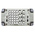 HARTING Heavy Duty Power Connector Insert, 16A, Female, Han Com, Han HSC, Han K Series, 32 Contacts