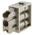HARTING Heavy Duty Power Connector Module, 40A, Female, Han-Modular Series, 3 Contacts
