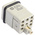 HARTING Heavy Duty Power Connector Insert, 10A, Male, Han Q Series, 8 Contacts