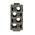 HARTING Heavy Duty Power Connector Module, 40A, Male, Han-Modular Series, 4 Contacts